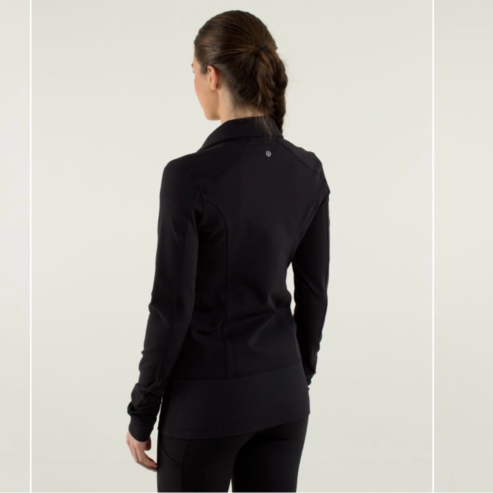 Lululemon Nice Asana Jacket *Ruffle, Size 4 - Picture 3 of 11